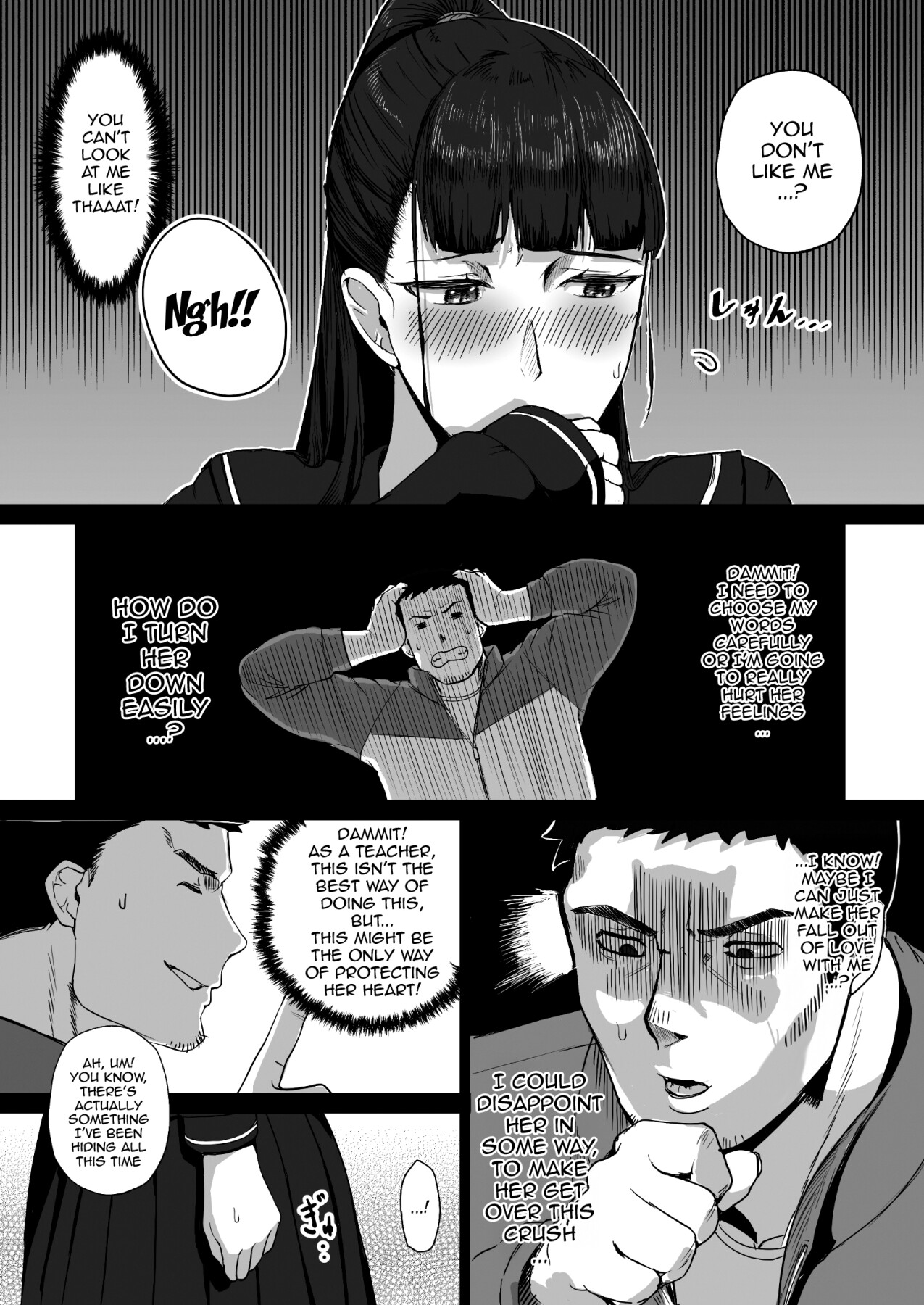 Hentai Manga Comic-The Uptight Model Student Wants To Become The Teacher's Bitch-Read-6